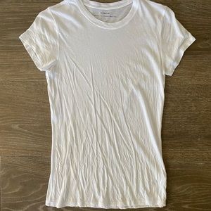 Vince Pima Cotton T-Shirt in White